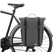 Afpakfietstas grijs (15L)