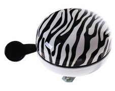 fietsbel zebra print