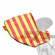 Handmoffen / Stuur handschoenen summer stripes