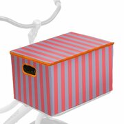 Fietskrathoes XL Lilac Stripes