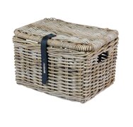 Bakkersfietsmand S grijs 40 cm