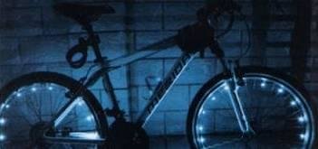 Fietsverlichting voor 1 wiel / fietswielverlichting wit