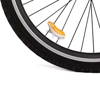 Fiets Hamster spaakversiering