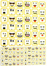 Fietsstickers Emoji's digital