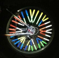 Spaakreflectors rood