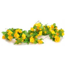 Bloemenslinger fietsslinger bloemen geel