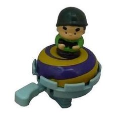 Fietsbel militair groene helm
