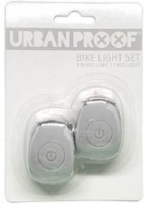 Urban Proof siliconen LED fietslampjes Light grey