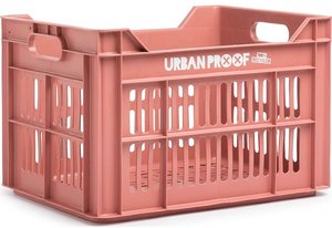 Urban Proof fietskrat roze (warm pink)