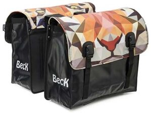 Fietstassen tijger origami (46 liter)
