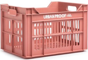 Urban Proof fietskrat roze warm pink  