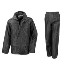 Regenpak zwart M (maat 50)