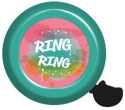 Fietsbel ring-ring turqoise