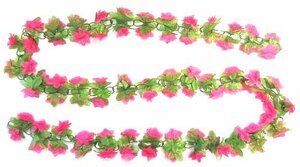 Bloemenslinger fietsslinger fuchsia