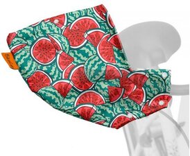 Handmoffen - Fiets handwarmers watermeloen