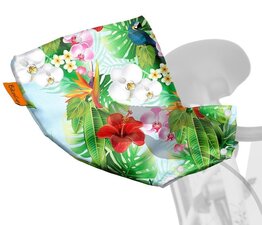 Handmoffen / Stuur handschoenen tropical flower