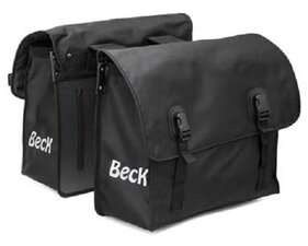 Fietstassen jeans zwart (46 liter)