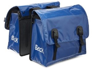 Fietstassen blauw bisonyl (46 liter)