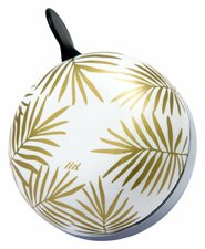 Grote fietsbel palm bladeren goud