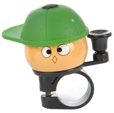 Fietsbel mannetje met groene pet