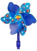 Windmolentje fietsdecoratie blauw