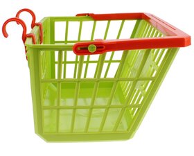 Kinderfietsmandje groen/rood