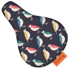 Zadelhoesje kinderfiets vogels basic