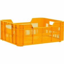 Kinderfietskrat okergeel (11 liter)