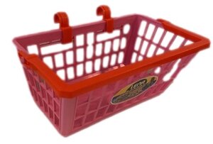 Kinderfietsmandje roze