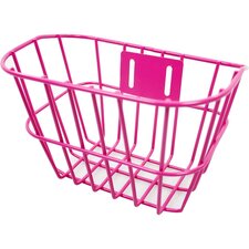 Kinderfietsmand roze zonder bevestiging (levertijd maart 2024)
