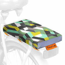 Fietskussen graphic green