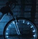 Fietsverlichting voor 2 wielenl / fietswielverlichting wit