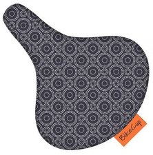 Zadelhoesje Bikecap grey circles