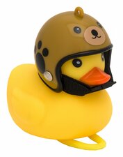 Badeend fietstoeter beer helm