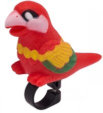 Fietstoeter papegaai rood
