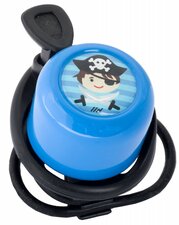 Fietsbel piraat blauw