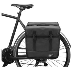 Fietstassen bisonyl mat zwart (35L)