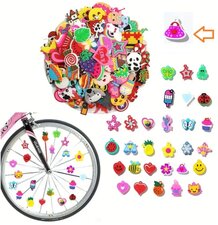 Spaakkralen: 1x Charms Tasje roze