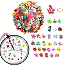 Spaakkralen: 1x Charms Ster rood-wit-blauw