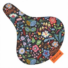 Zadelhoesje Bikecap parc floral black