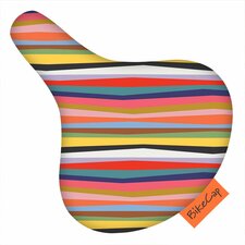 Zadelhoesje Bikecap zebra stripes multicolor