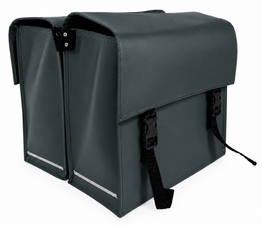 Fietstassen bisonyl mat grijs (46L)