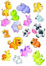 Fietsstickers kinderen dieren