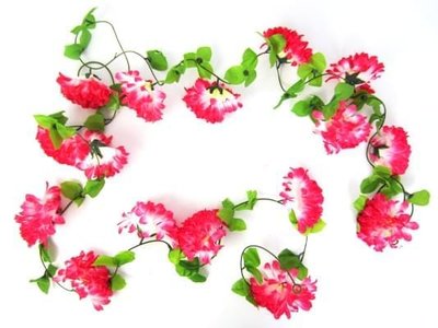 Bloemenslingers voor op de fiets - Pimpjefiets